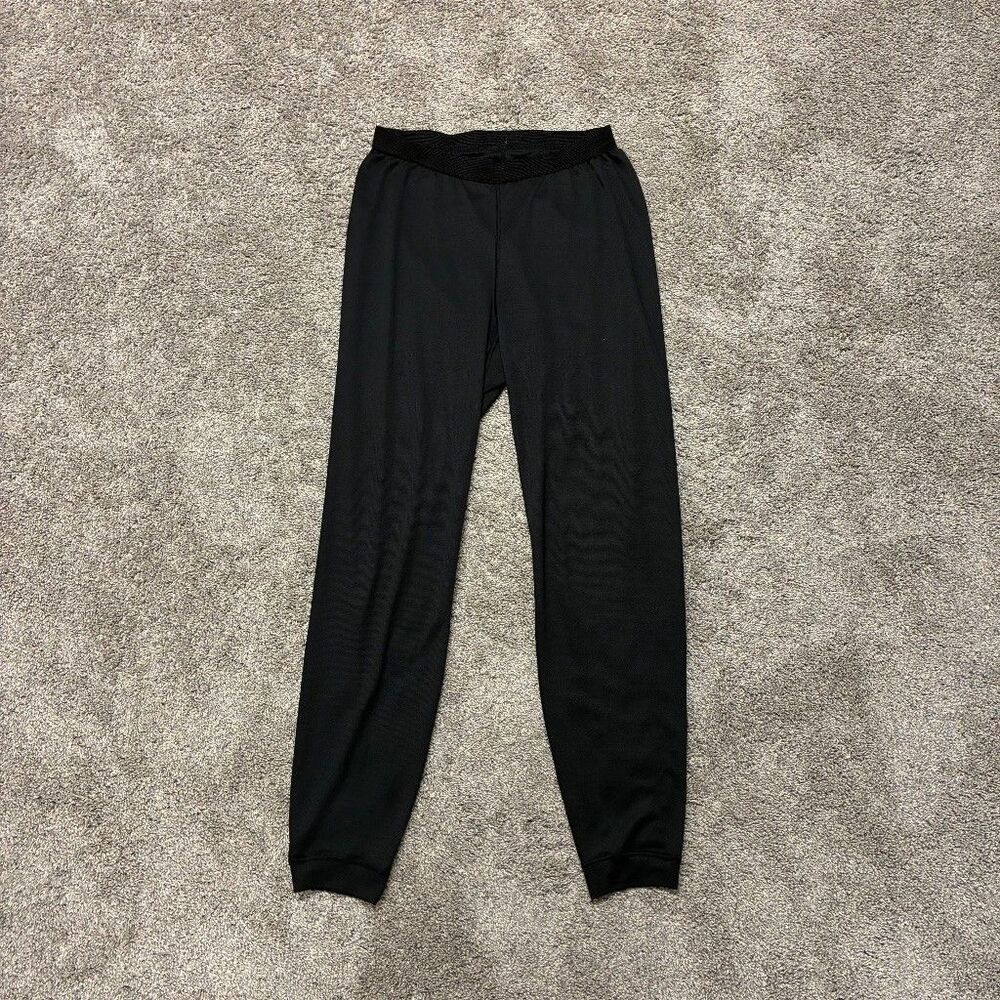 Patagonia Capilene Base Layer Jogger Pant Mens Medium Black USA Made Gorpcore